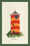 Leuchtturm Pilsum - Hhe: 90 Kreuze - Breite: 59 Kreuze