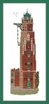 Leuchtturm Bremerhaven (gro), Hhe: 164 Kreuze, Breite: 55 Kreuze