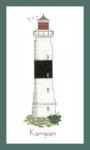 Leuchtturm Kampen (Sylt)  - Hhe: 90 Kreuze - Breite: 37 Kreuze
